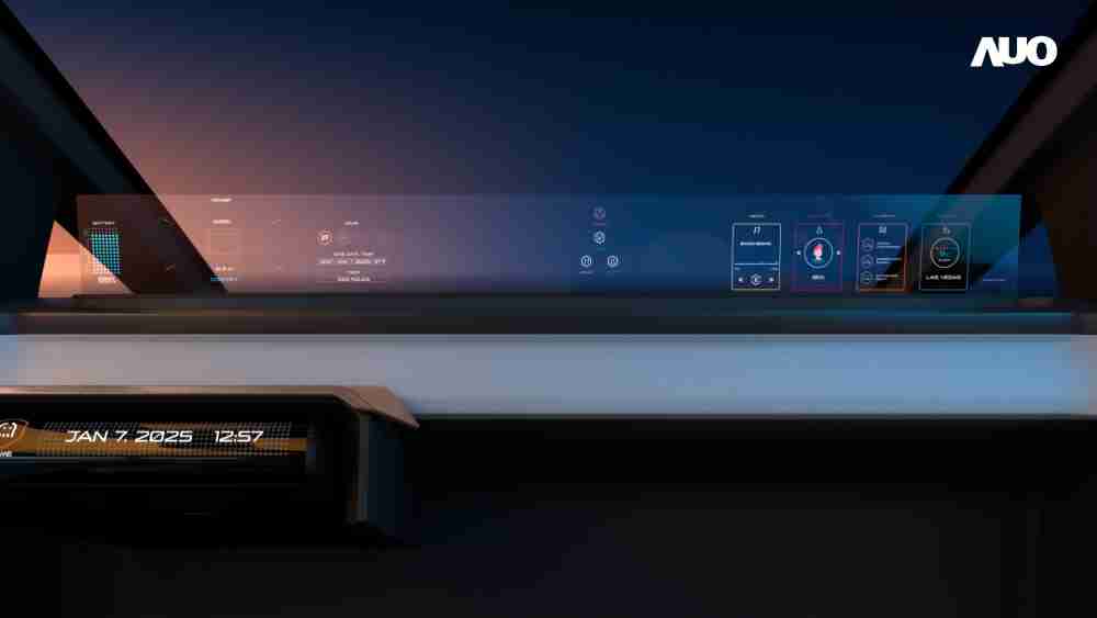 菠菜论坛无界透明显示接口(Horizon Image Glass)透过车运算方案整合仪表板、、、、中控台及副驾显示器，，，，一体式全景呈现，，提供乘用者清晰的前方视野、、、行车必要信息与娱乐功能